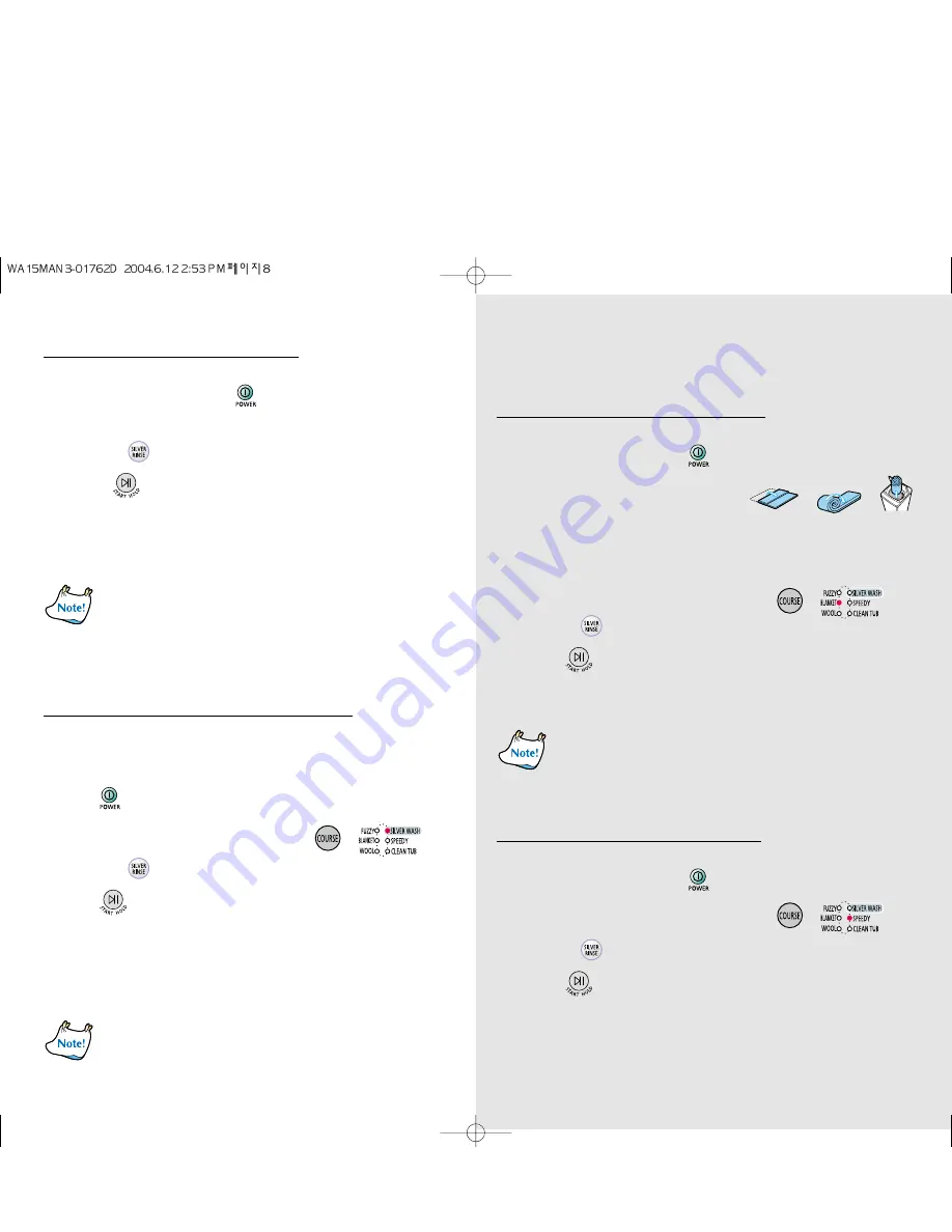 Samsung WA15MA User Manual Download Page 10