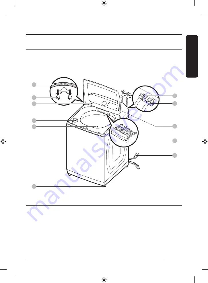 Samsung WA49B5105 Series Скачать руководство пользователя страница 13