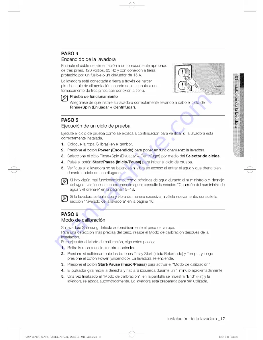 Samsung WA50F9A6DSW/A2 User Manual Download Page 105