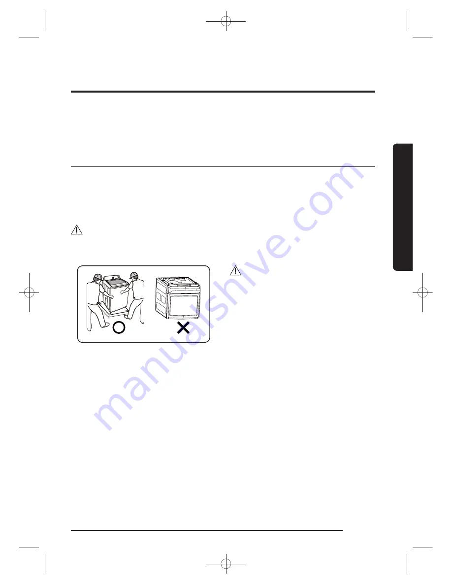 Samsung WA50K8600AV Installation Manuals Download Page 1