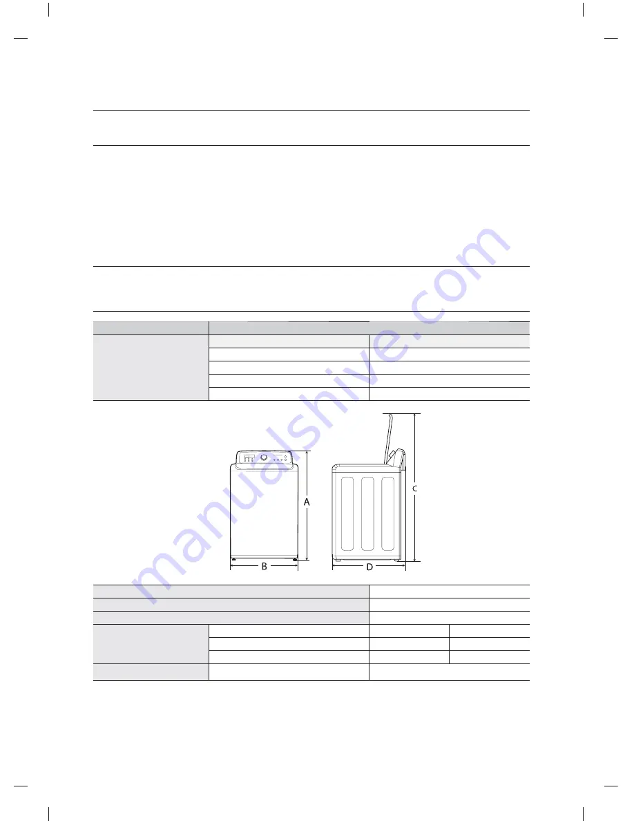 Samsung WA5471AB Series User Manual Download Page 34