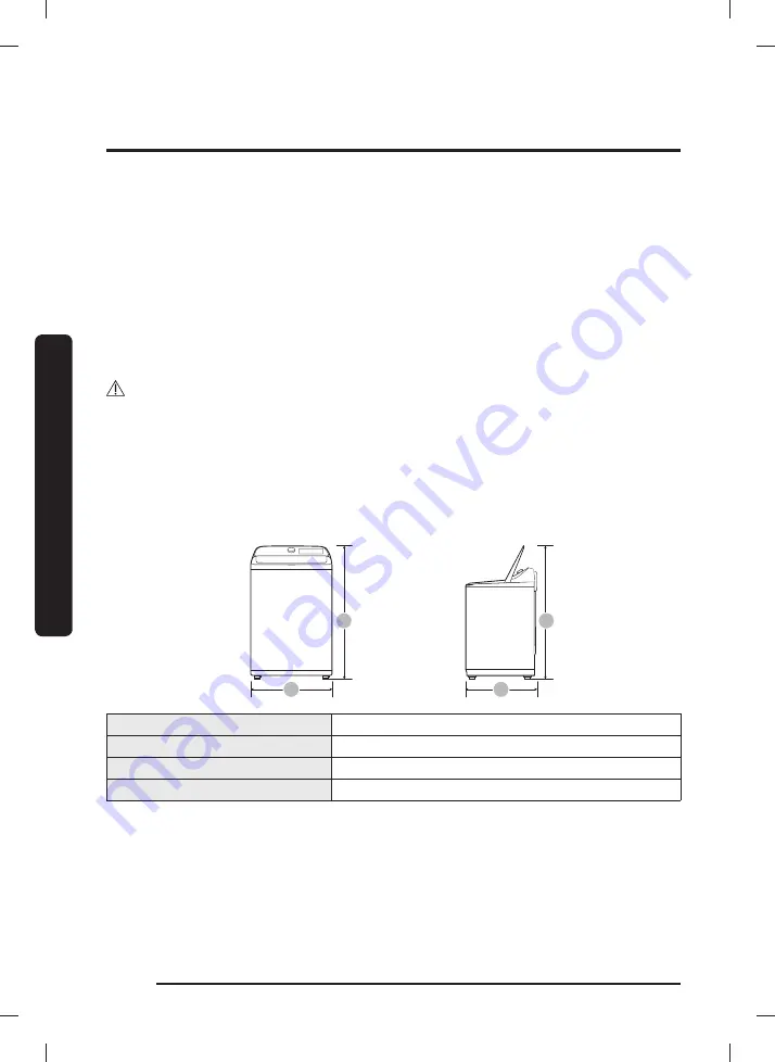 Samsung WA55A7700A Series User Manual Download Page 96