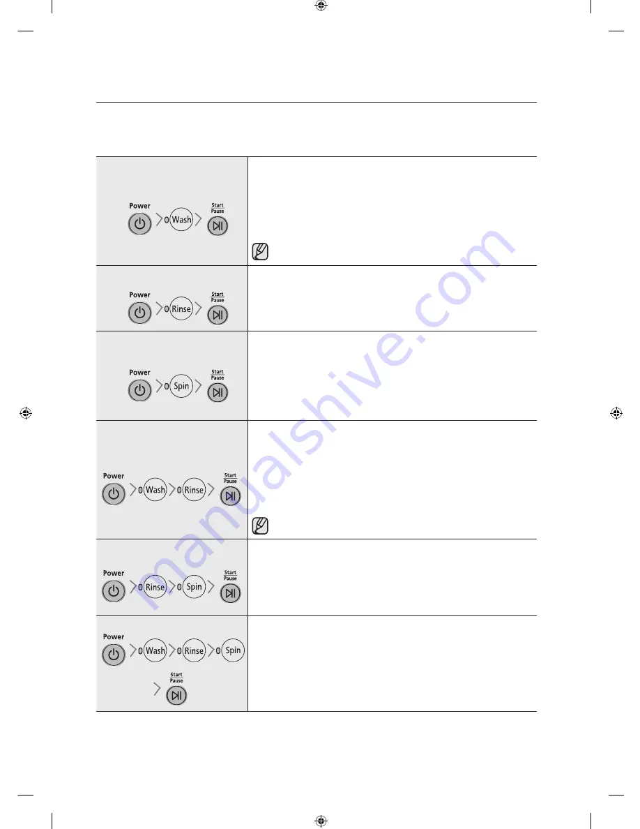 Samsung WA75G9T User Manual Download Page 16