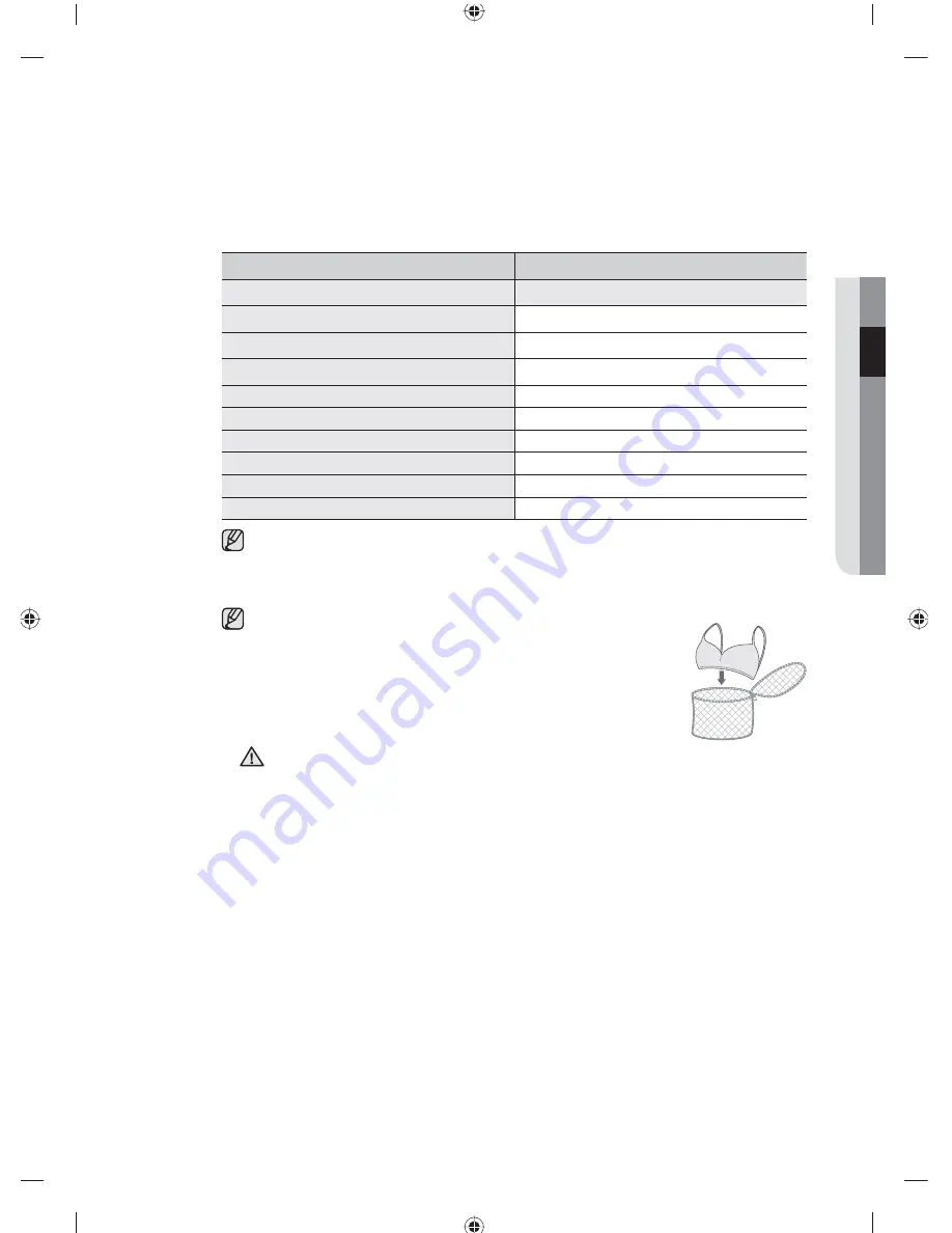 Samsung WD1102XVM User Manual Download Page 33