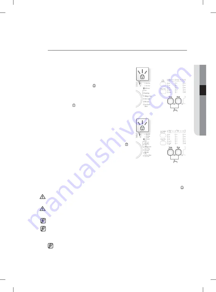 Samsung WD13F5K3ACW User Manual Download Page 25