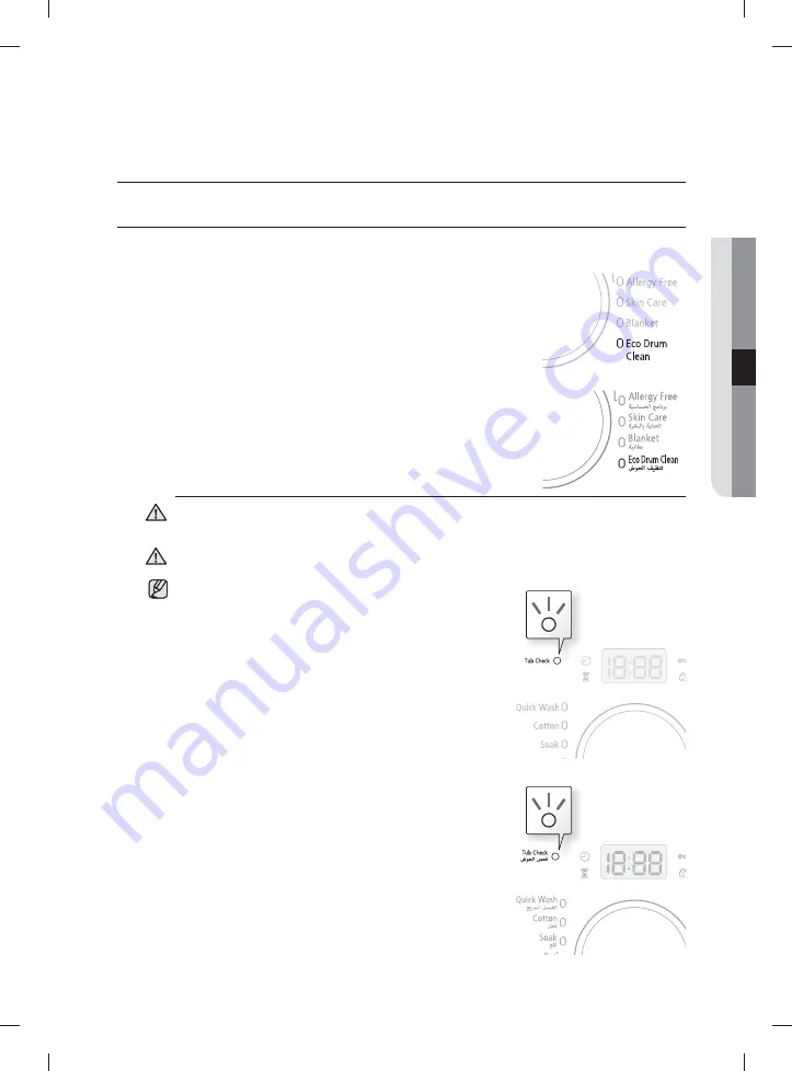 Samsung WD13F5K3ACW User Manual Download Page 35