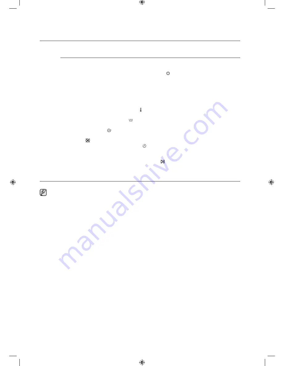 Samsung WD7704C8U User Manual Download Page 58