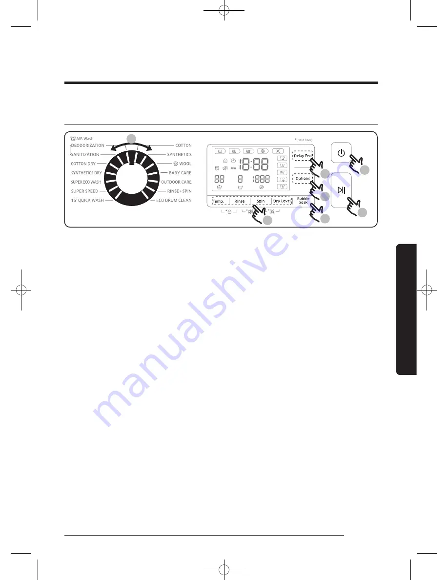 Samsung WD80J6 series User Manual Download Page 33