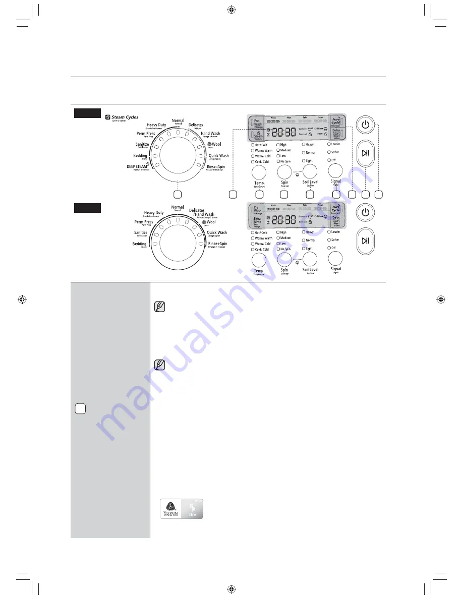 Samsung WF350ANG series User Manual Download Page 56