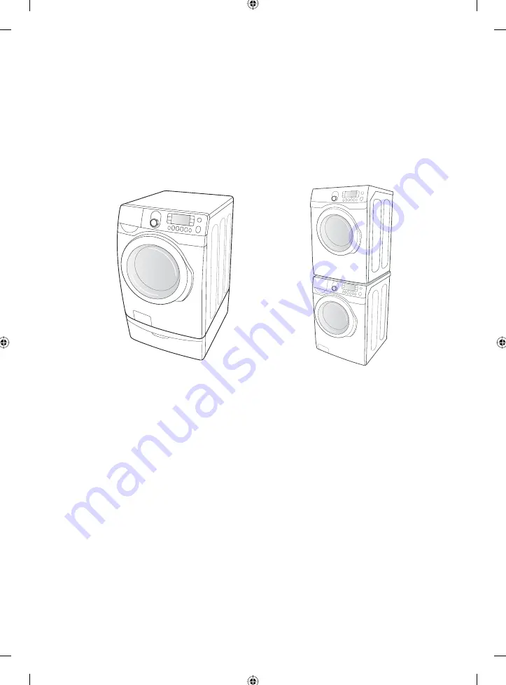 Samsung WF428AAL Скачать руководство пользователя страница 3