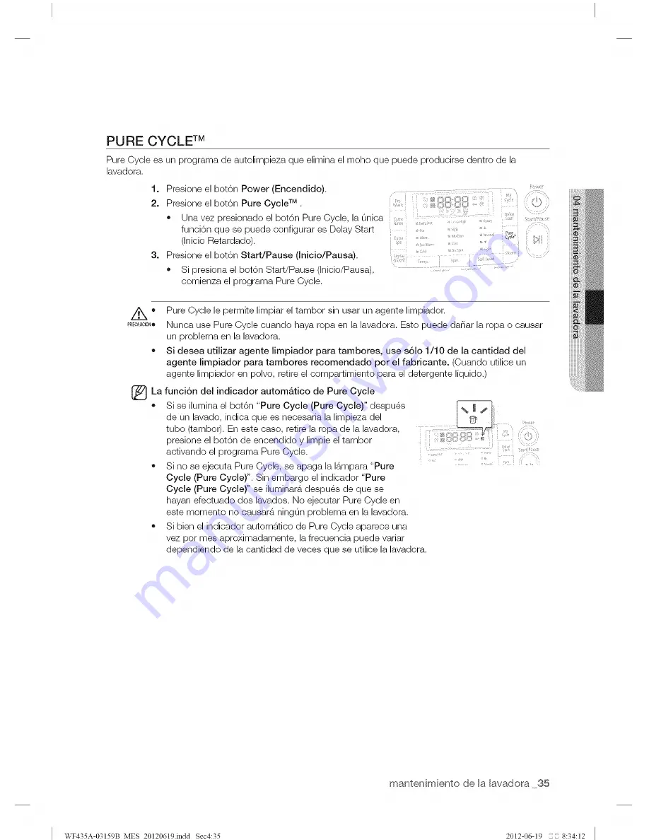 Samsung WF435A Series User Manual Download Page 83