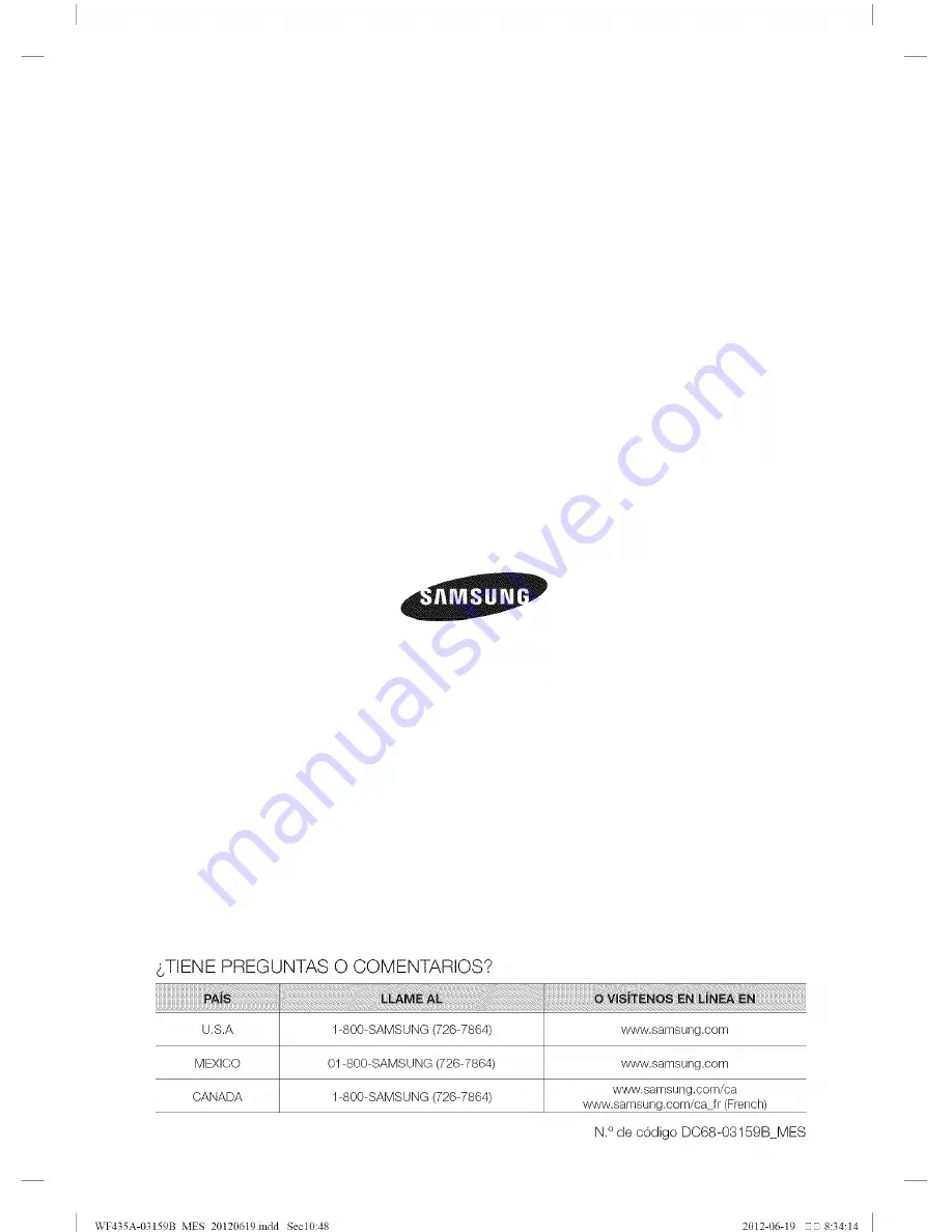 Samsung WF435A Series User Manual Download Page 96