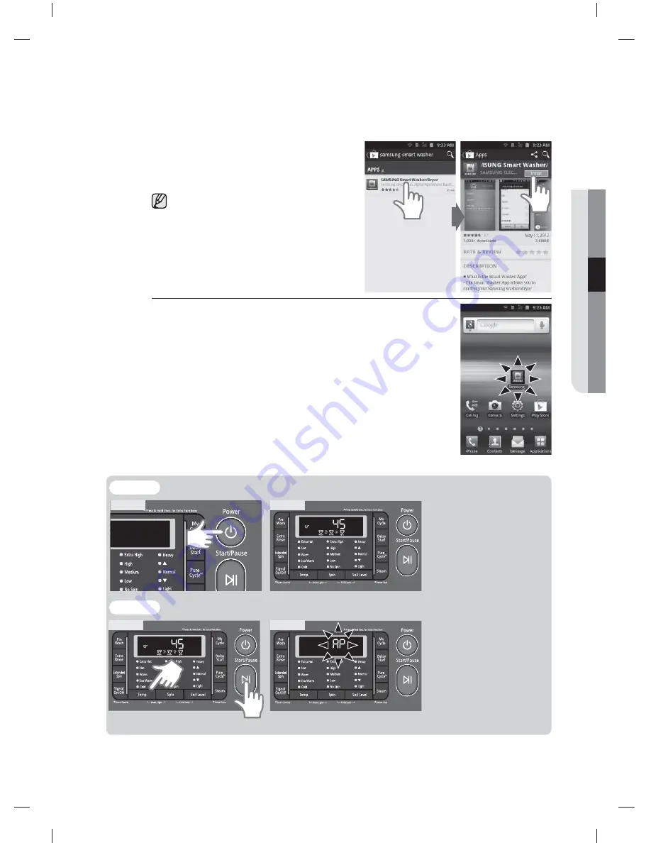 Samsung WF455ARG SERIES User Manual Download Page 35