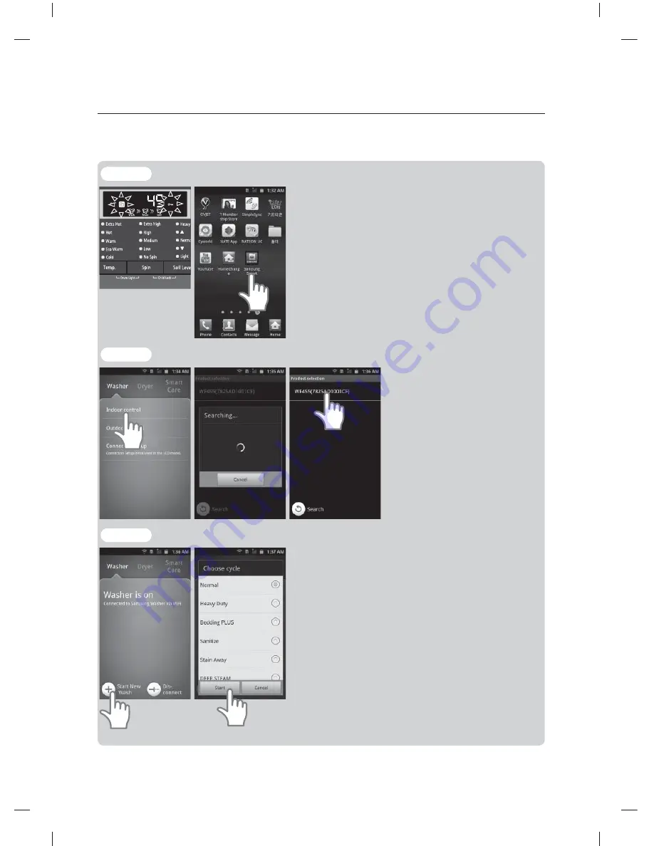 Samsung WF455ARG SERIES User Manual Download Page 44