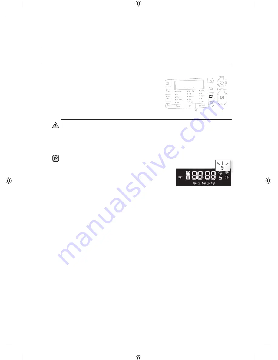 Samsung WF501AN Series User Manual Download Page 32