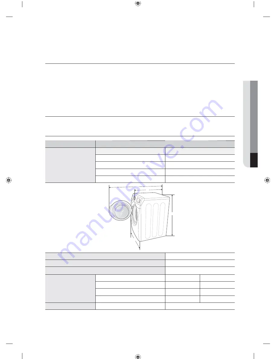 Samsung WF501AN Series User Manual Download Page 39