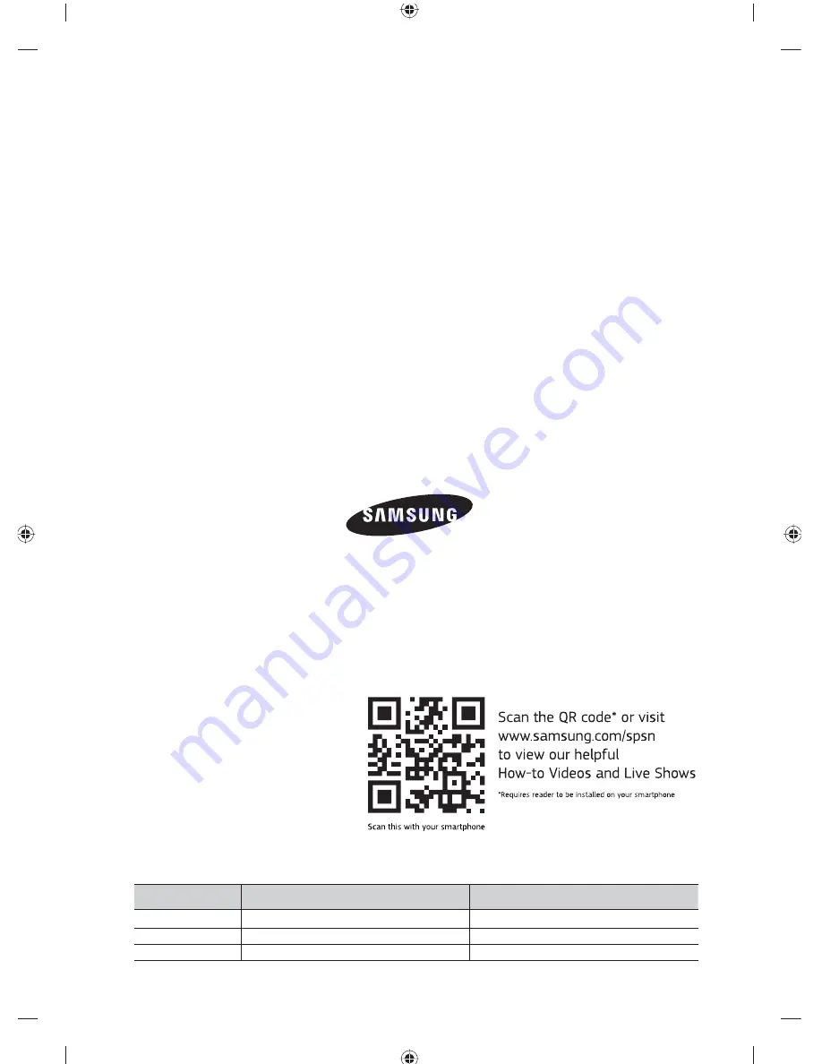 Samsung WF501AN Series User Manual Download Page 44