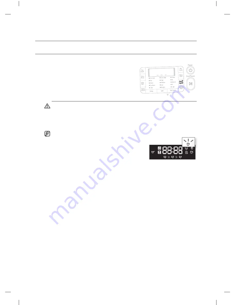 Samsung WF501AN Series User Manual Download Page 76