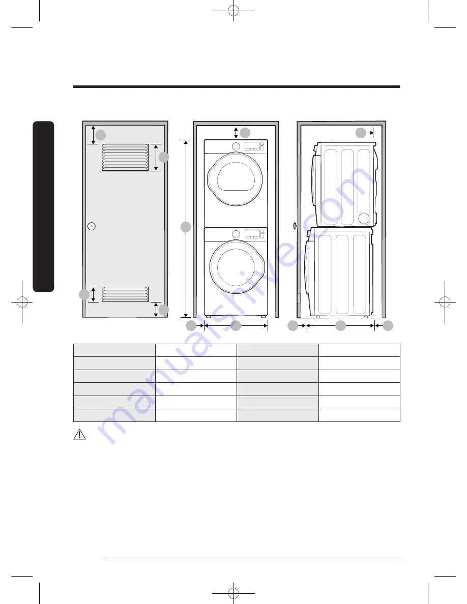 Samsung WF50K7500A Series User Manual Download Page 20