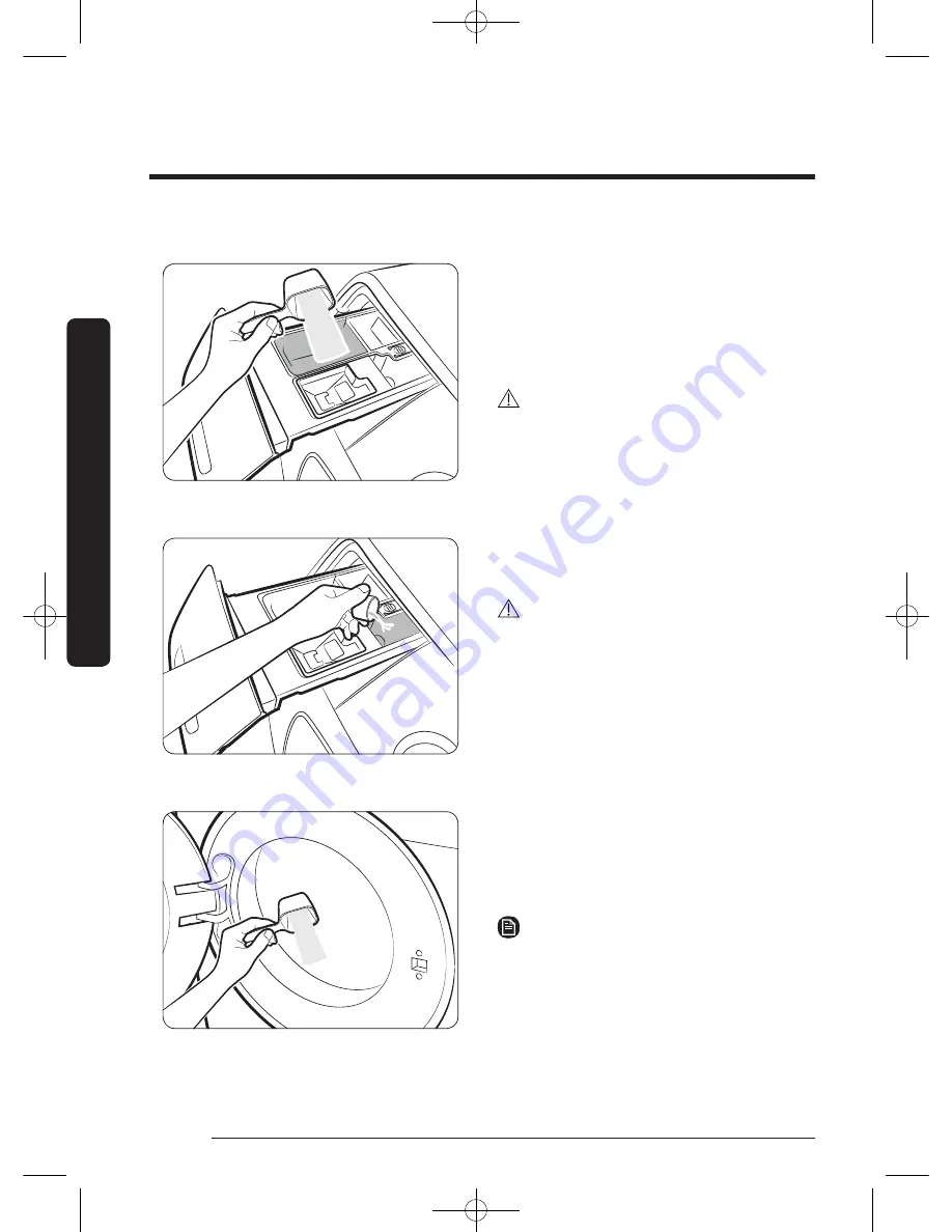 Samsung WF50K7500A Series Скачать руководство пользователя страница 34