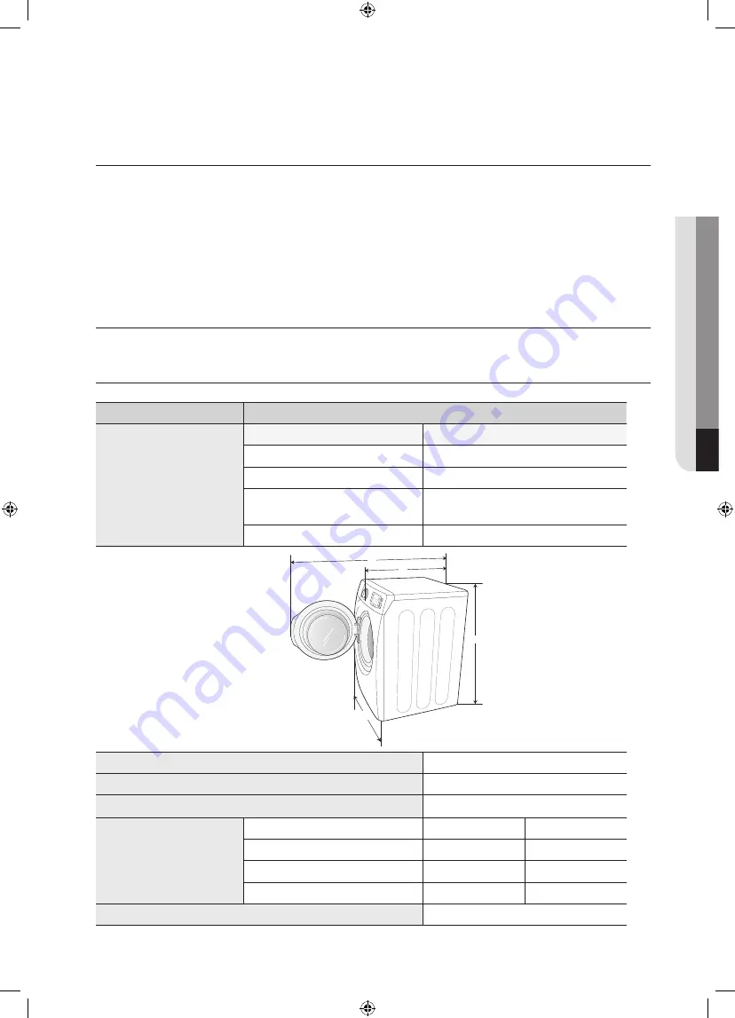 Samsung WF56H9110 User Manual Download Page 127