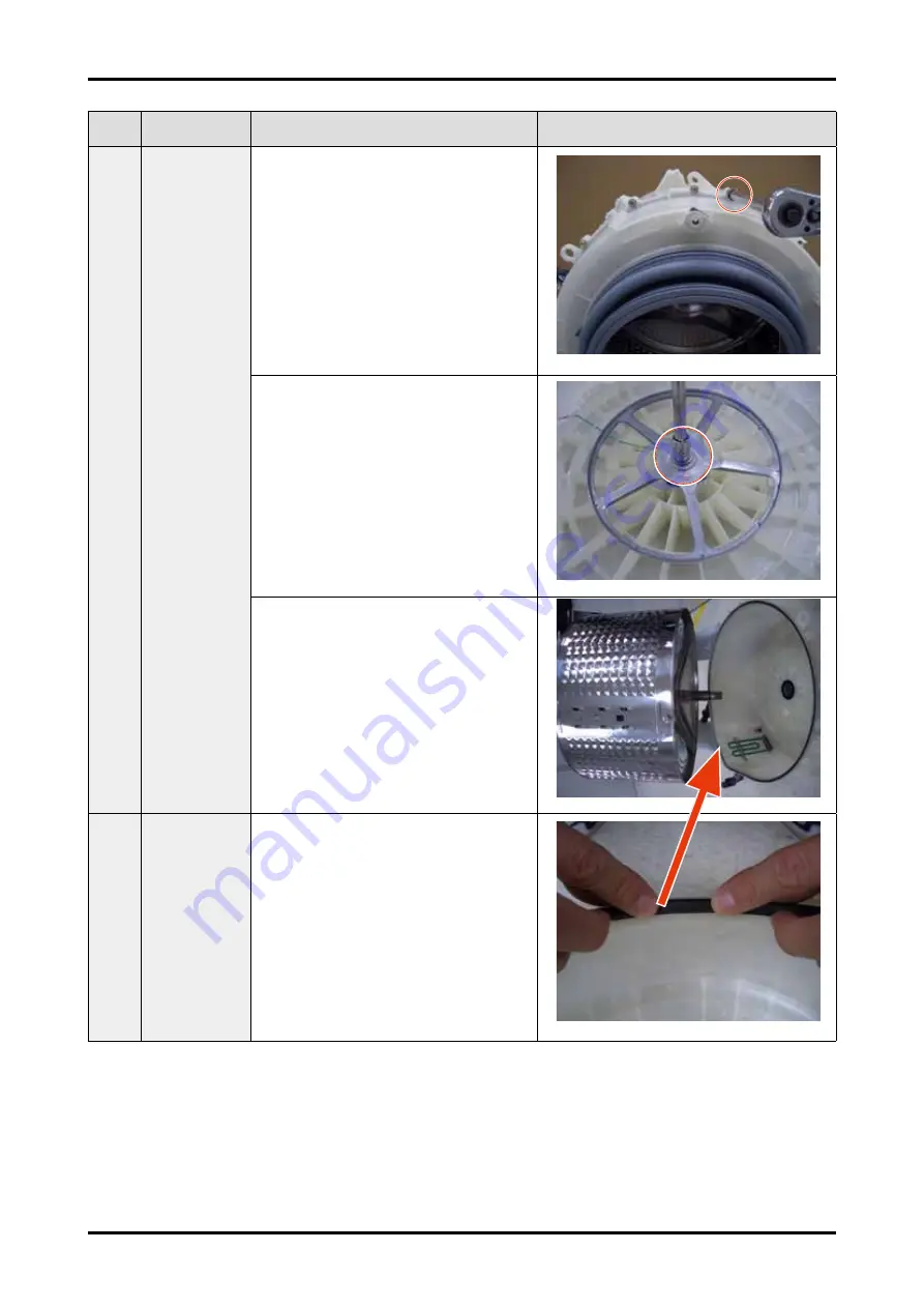 Samsung WF706U2SA Series Service Manual Download Page 32