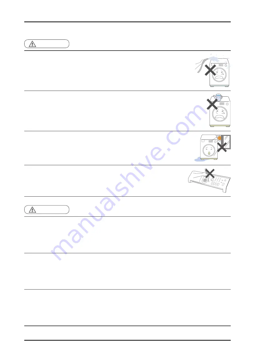 Samsung WF80F5E series Service Manual Download Page 5