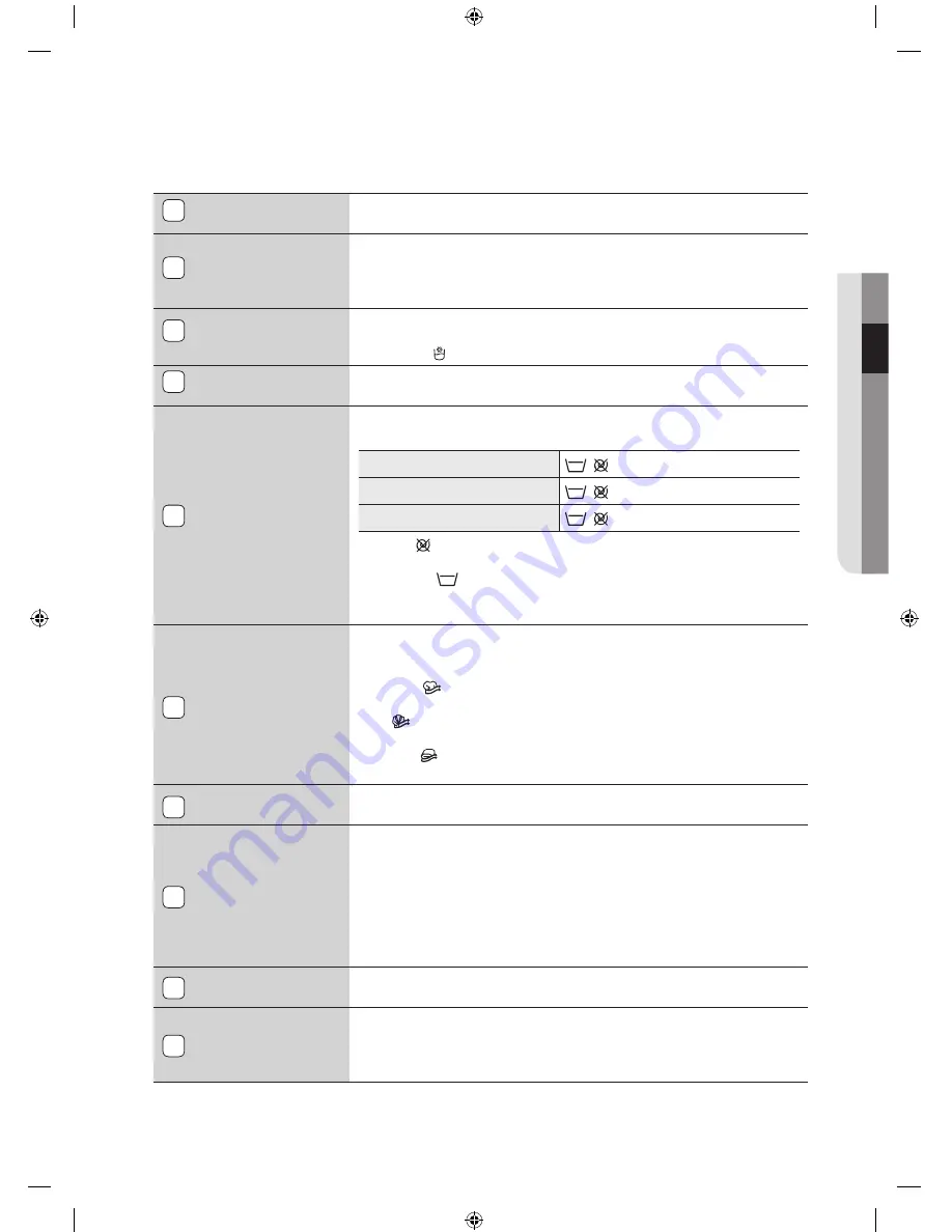 Samsung WF8700ES WF8700ESA User Manual Download Page 19