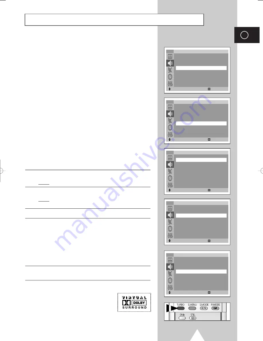 Samsung WS-32M166T Owner'S Instructions Manual Download Page 25