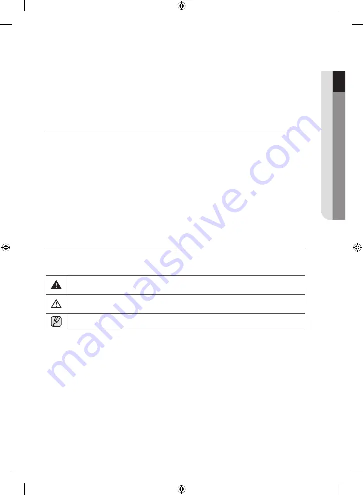 Samsung WW10H8 series User Manual Download Page 3