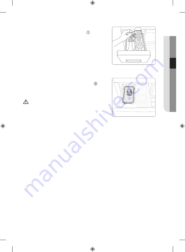 Samsung WW10H8 series User Manual Download Page 23