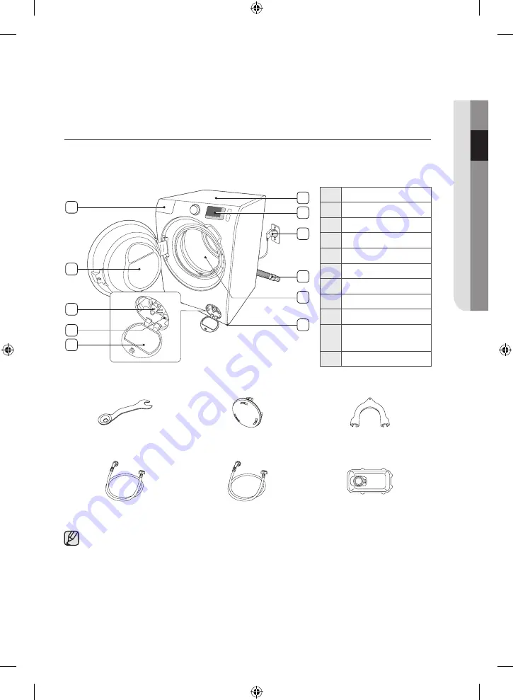 Samsung WW10H8 series User Manual Download Page 155