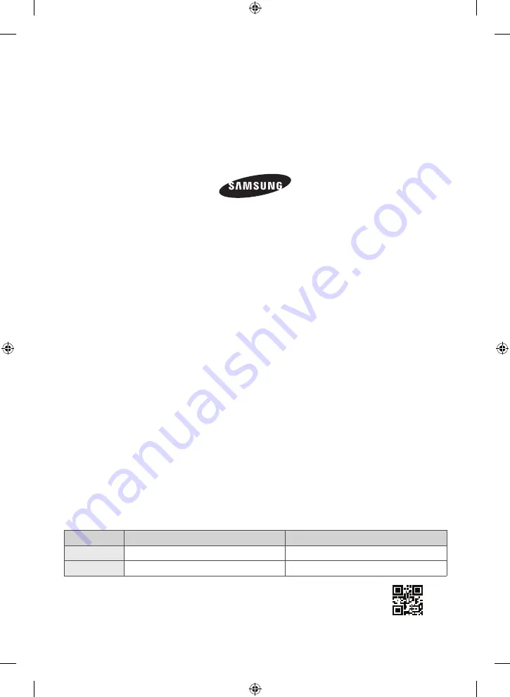 Samsung WW12H8 Series User Manual Download Page 48