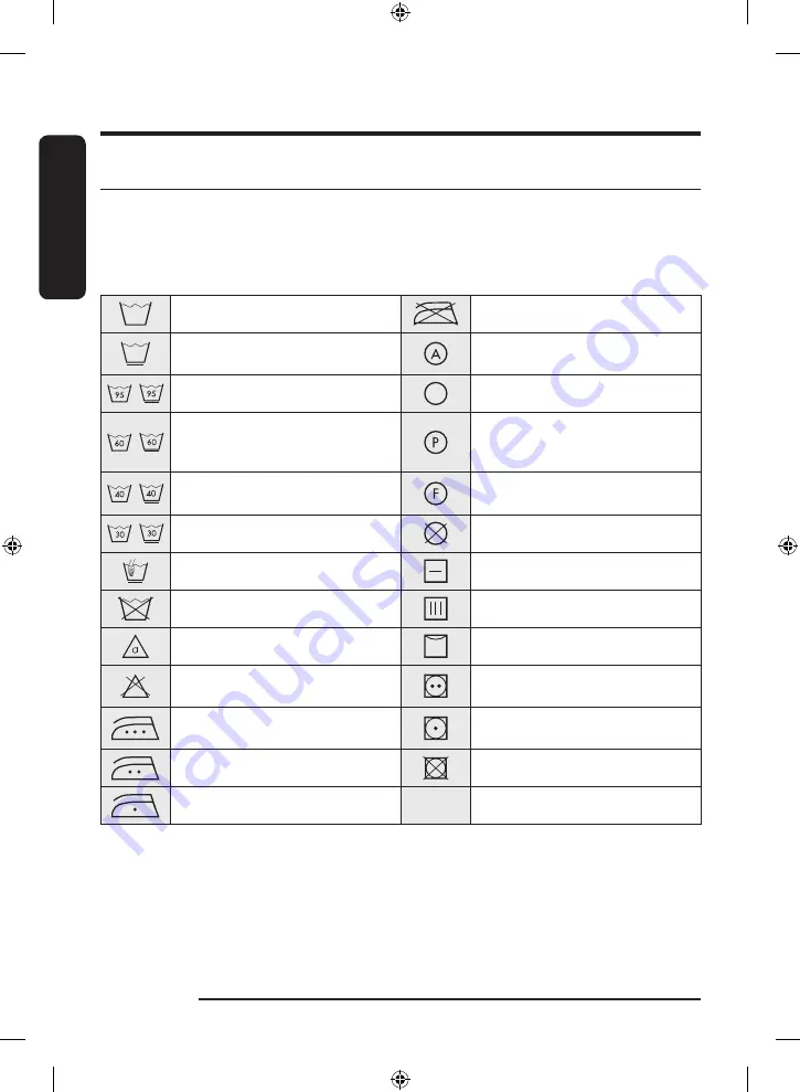 Samsung WW7 TA Series User Manual Download Page 184