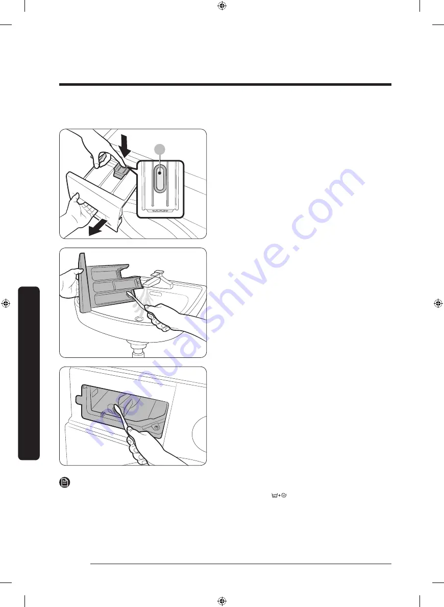 Samsung WW70K4 Series User Manual Download Page 44