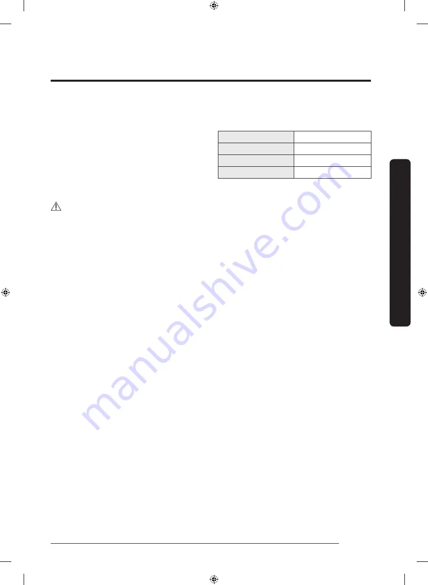 Samsung WW70K4 Series User Manual Download Page 77