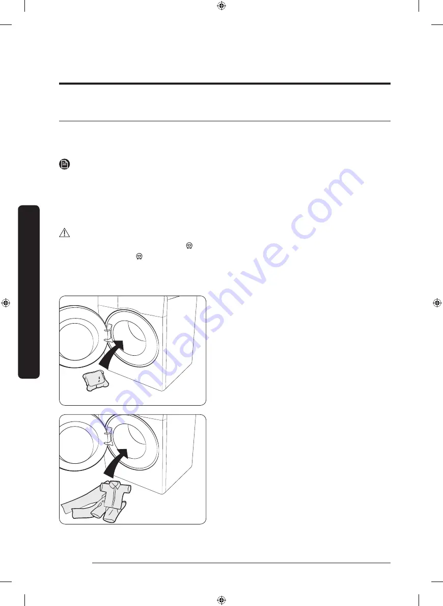 Samsung WW70K4 Series User Manual Download Page 86