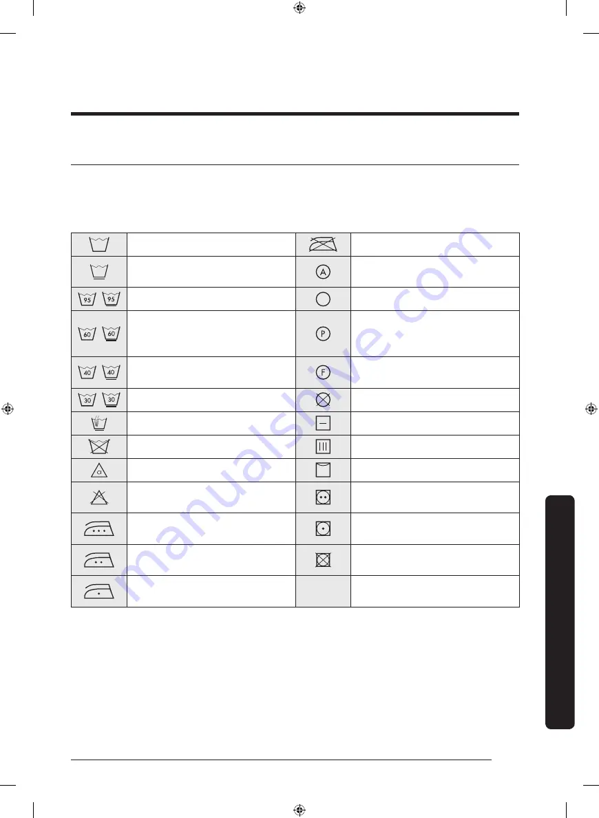 Samsung WW70K4 Series User Manual Download Page 171