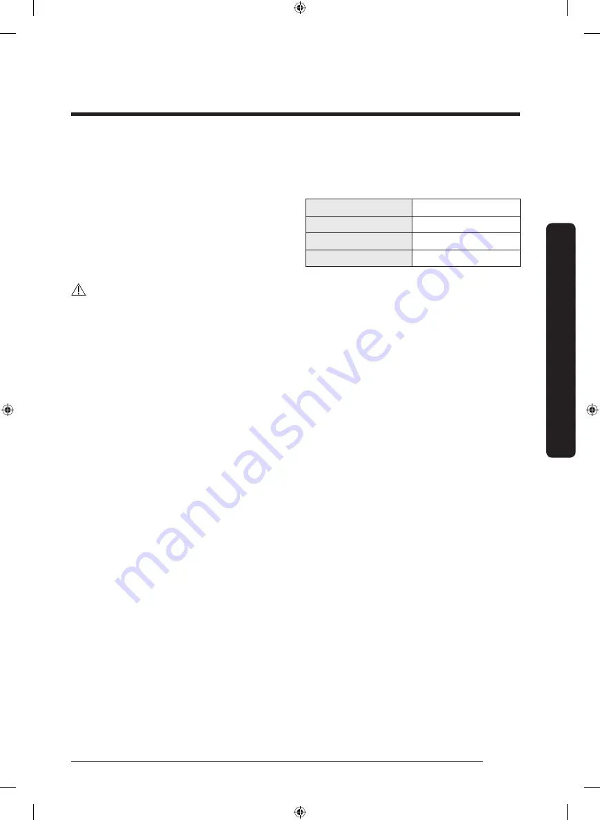 Samsung WW70K4 Series User Manual Download Page 193