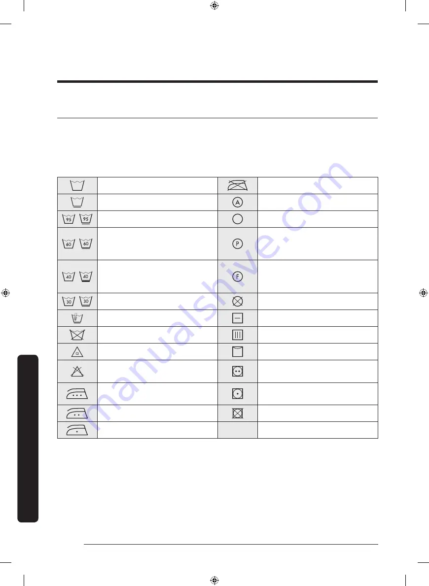 Samsung WW70K4 Series User Manual Download Page 228