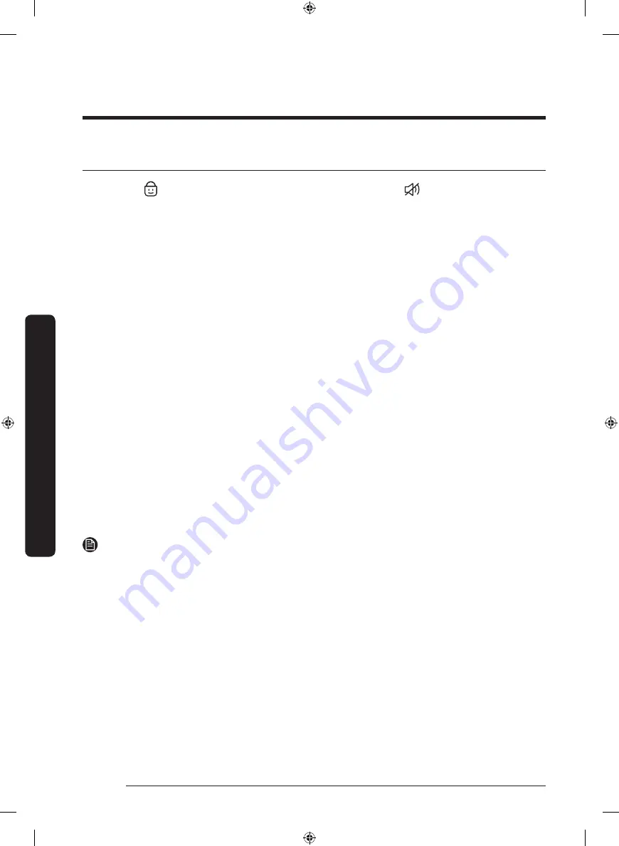 Samsung WW8*K6 series User Manual Download Page 40