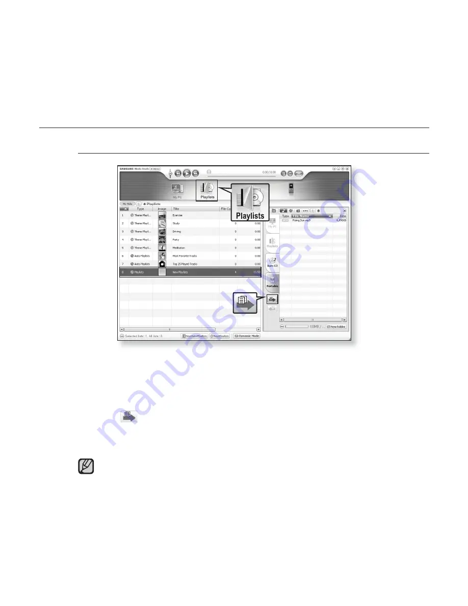 Samsung YEPP YP-S3 User Manual Download Page 42