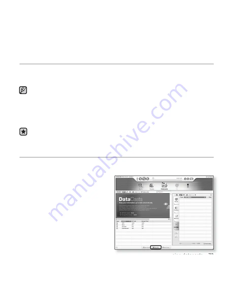 Samsung YEPP YP-S3 User Manual Download Page 73