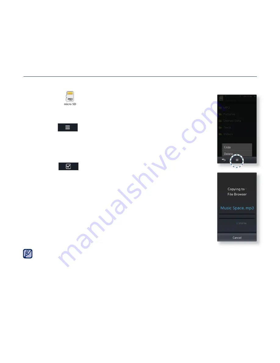 Samsung YP-M1 User Manual Download Page 85