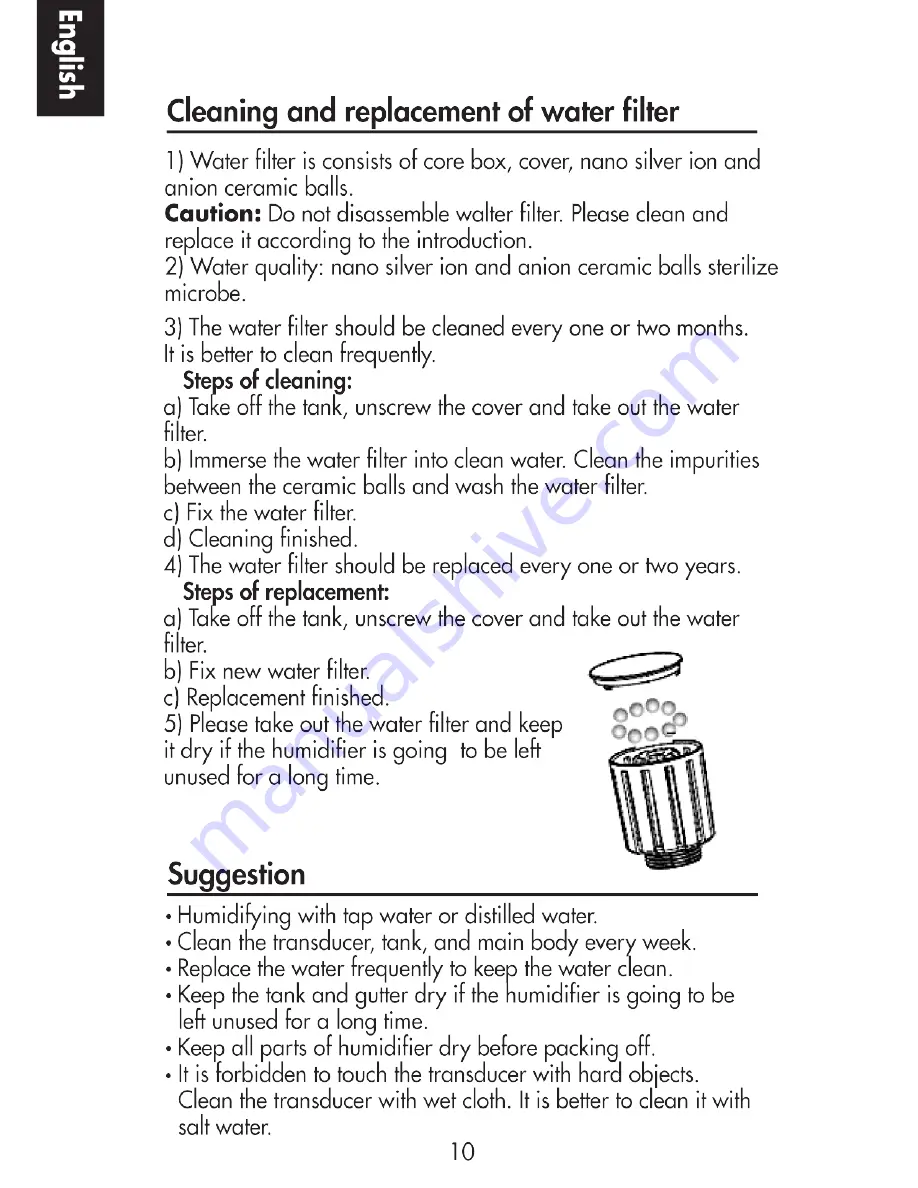 SAN-UP MJS 218 Instruction Manual Download Page 10