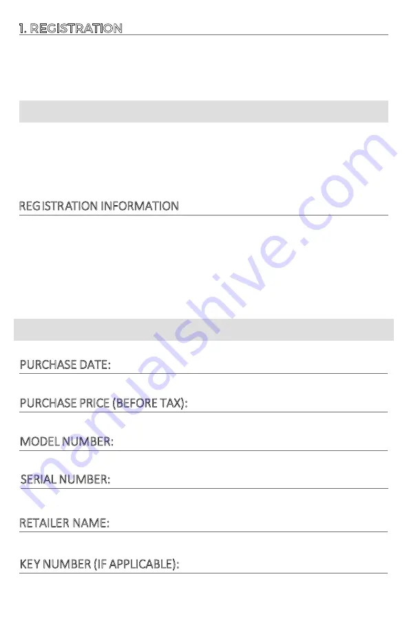 Sanctuary Platinum SA-PLAT1-BIO Instruction Manual Download Page 4