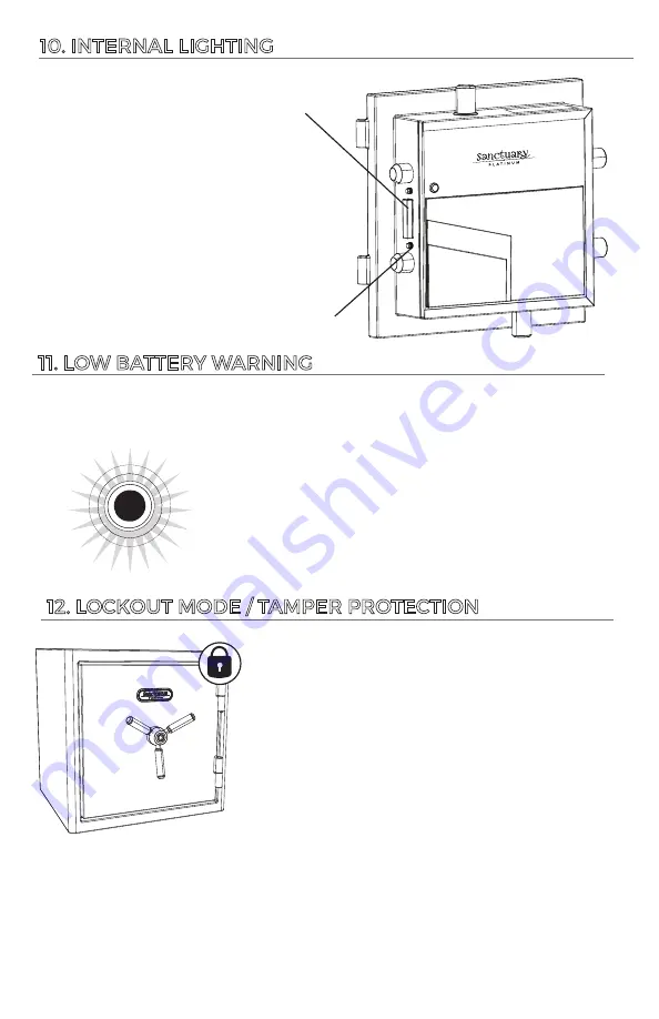 Sanctuary Platinum SA-PLAT1-BIO Instruction Manual Download Page 15