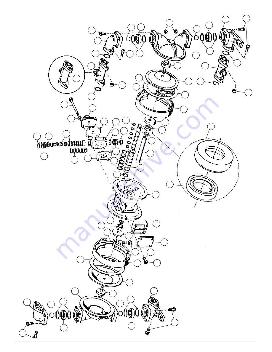 Sandpiper Model PB 1/4 Service & Operating Manual Download Page 10