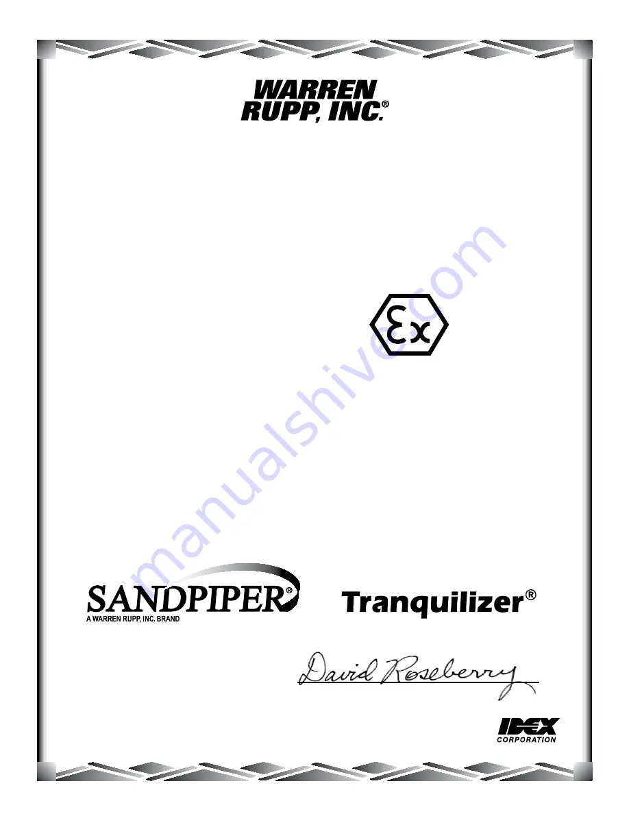 Sandpiper Model PB 1/4 Service & Operating Manual Download Page 15