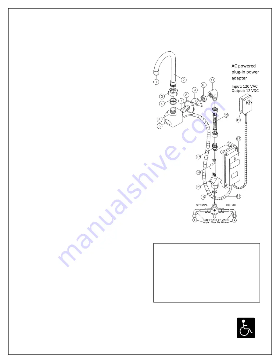 Sani-Lav 532FA Quick Start Manual Download Page 7